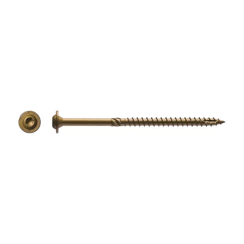 Big Timber Corrosion-Resistant Round Washer Head Screws #17 x 4” (#17 x 4”)