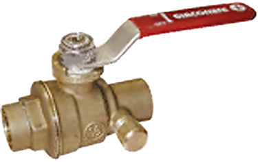 1/2  NL BRASS BALL VALVE