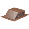 Airhawk 50 In. Brown Aluminum Slant Back Roof Vent