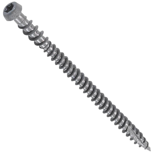 FastenMaster TrapEase 3, #10 x 2-1/2 In. Brown Ultimate Composite Deck Screw (75 Ct. Box)