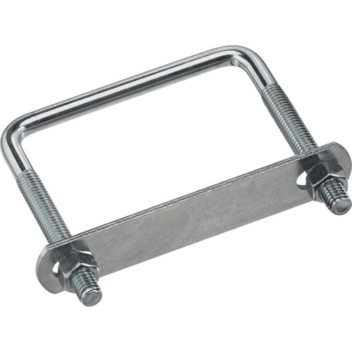 National 3/8 In. x 3-5/8 In. x 4 In. Zinc Square U Bolt