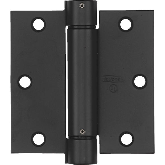 National 3.5 In. Square Oil Rubbed Bronze Spring Door Hinge