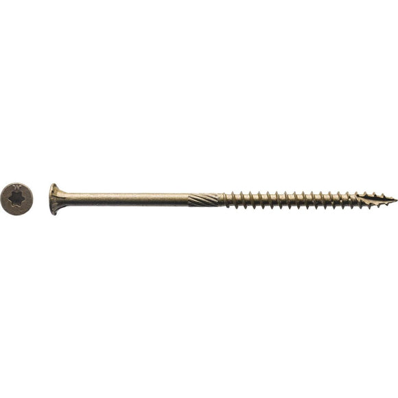 Big Timber #10 x 4 In. Bronze Flat Head Wood Screw (1000 Ct.)