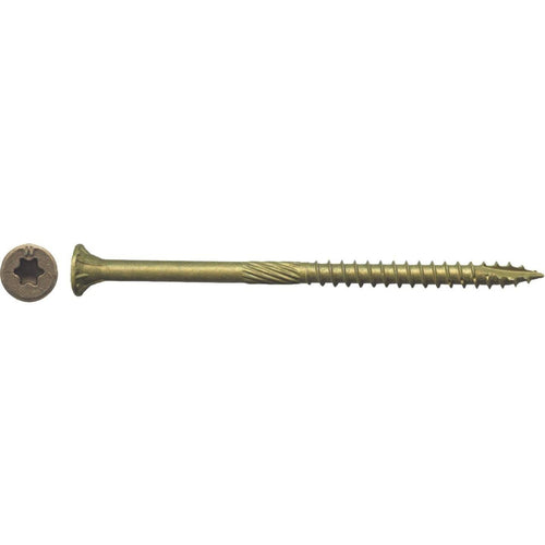 Big Timber #9 x 3 In. Bronze Flat Head Wood Screw ( 2000 Ct.)