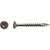 Big Timber #8 x 1-1/2 In. Yellow Zinc Flat Head Wood Screw (198 Ct., 1 Lb.)