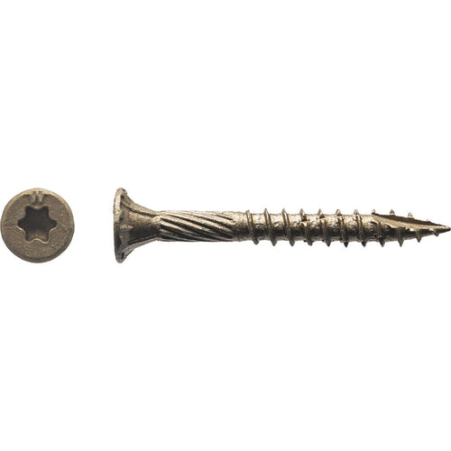 Big Timber #9 x 1-1/2 In. Bronze Flat Head Wood Screw (700 Ct., 5 Lb.)