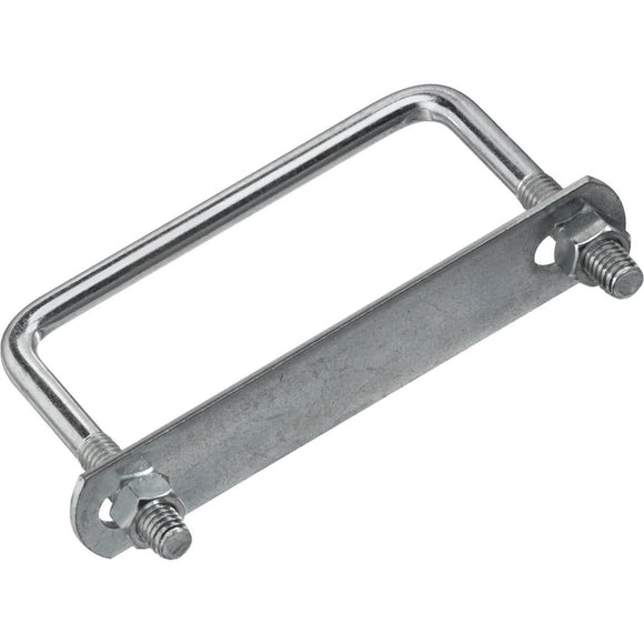 National 3/8 In. x 4 In. x 3 In. Zinc Square U Bolt