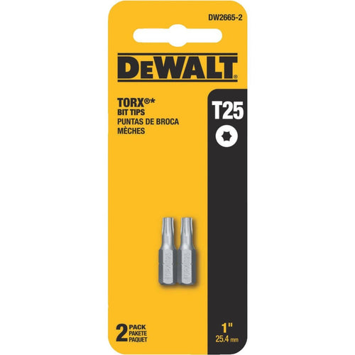 DeWalt T25 TORX 2 In. 1/4 In. Power Screwdriver Bit