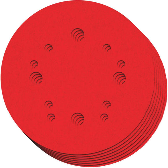 Diablo StickFast 5 In. Assorted Grit 60/80/100/120/220 Hook & Lock Sanding Disc (50-Pack)