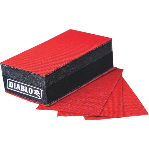 Diablo Duo Density Sanding Block with/Assorted SandNet Sheets