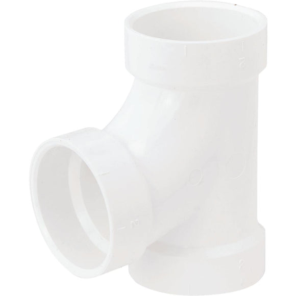 Charlotte Pipe 2 In. Schedule 40 Sanitary PVC Tee