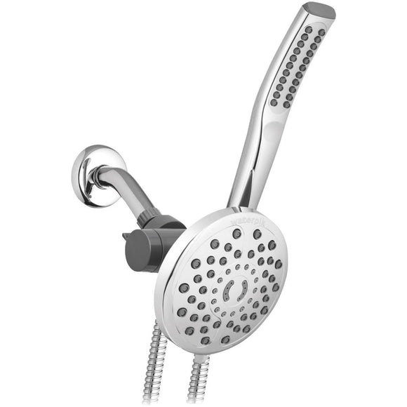 Waterpik Powerwand Spa 7-Spray 1.8 GPM Handheld Shower, Chrome