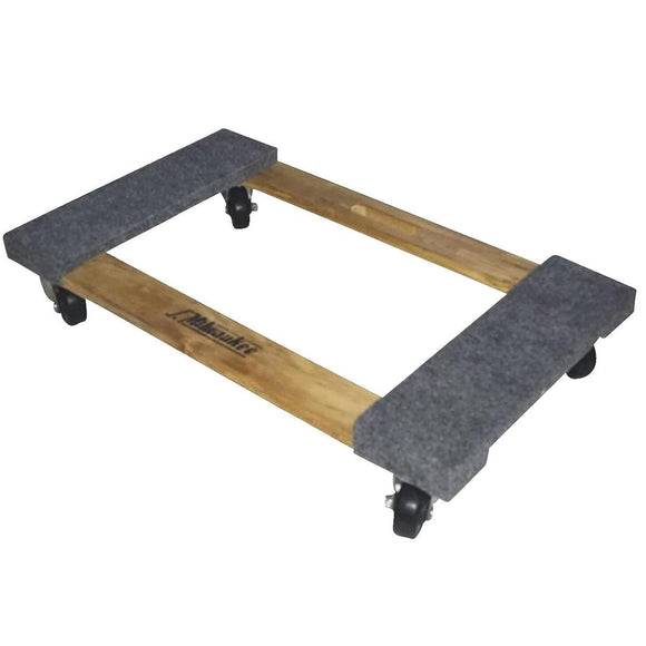 Gleason 18 In. x 30 In. 1000 Lb. Load Capacity Hardwood Furniture Dolly