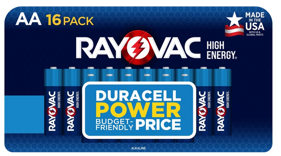 Rayovac AA HIGH ENERGY™ Alkaline Batteries