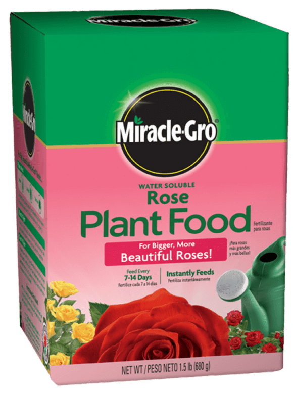 Miracle-Gro® Water Soluble Rose Plant Food (1.5 lbs)