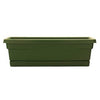 Southern Patio Dynamic Design 24″ Rolled Rim Window Box, Fern (24, Olive Green)