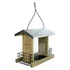 Nature's Way Bird Products Galvanized Weathered Hopper Feeder (3 quart)