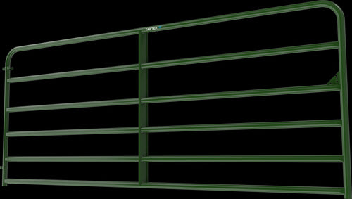 Tarter American Gate Economy 1 3/4 in 19 GA 6-Bar (12', Green)