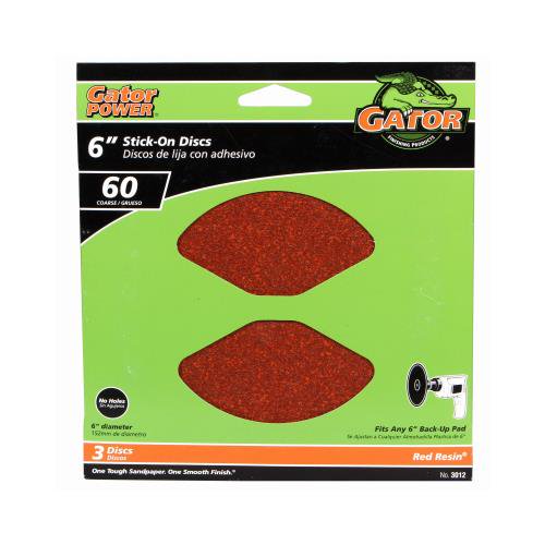 Gator Stick-On Sanding Discs  60 Grit (60 Grit)