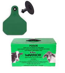 Y-Tex Warrior Insecticide Tags