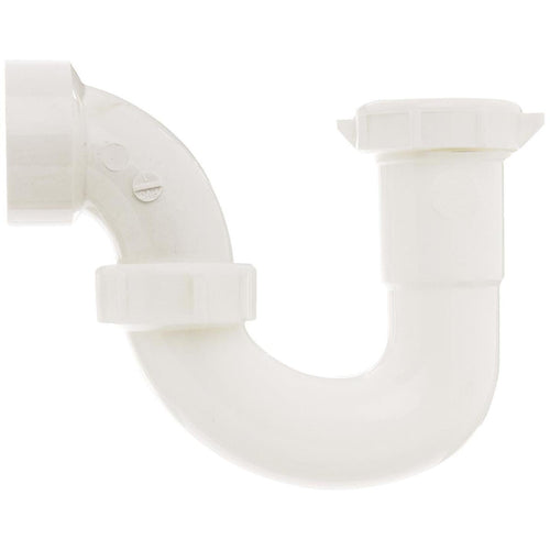 Do it 1-1/2 In. x 1-1/2 In. White Plastic Sink Trap