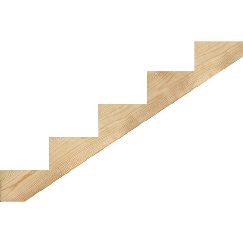 Kitzmans 2 In. x 10 In. 5-Step Treated Precut Stair Stringer