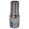 Merrill 1/2 In. Insert x 1/2 In. MIP Threaded Galvanized Adapter