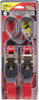 STRAP W/SAFETY HOOK 1 IN X 6 FT RED