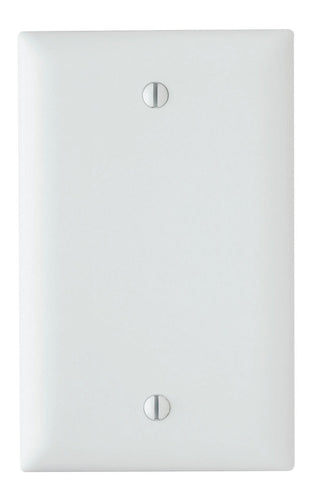 Pass & Seymour Blank Plates, Box Mounted, One Gang, White