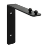 National Hardware Hanging Plant Wall Bracket 7-in, Black