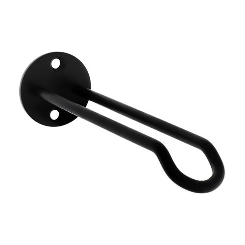 National Hardware Plant Hanger Wall Base 1-1/4x7-in, Black