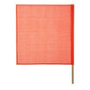 Safety Flag, PVC, 18 x 18-In.