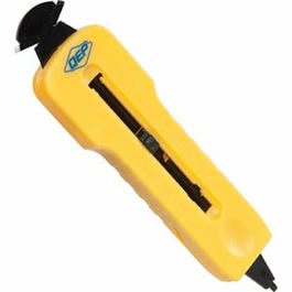 Scoring Knife With Chisel Tip, Slide Lock