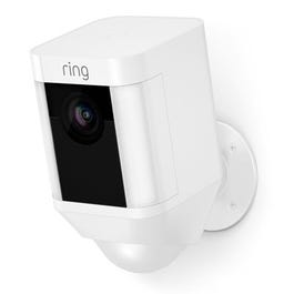 Spotlight Wi-Fi Security Camera, Battery Operated, White