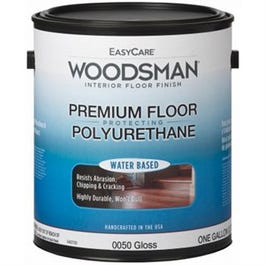 Woodsman Gloss Water-Base Varnish & Floor Finish, 1-Gallon