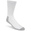 Work Socks, White & Gray, Men's Medium, 3-Pk.