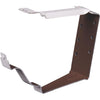 Spectra Metals K Style White Aluminum Snap-Lok Gutter Hanger Bracket, (4-Pack)