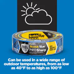 ScotchBlue™ PROSharp Painter's Tape 2093+