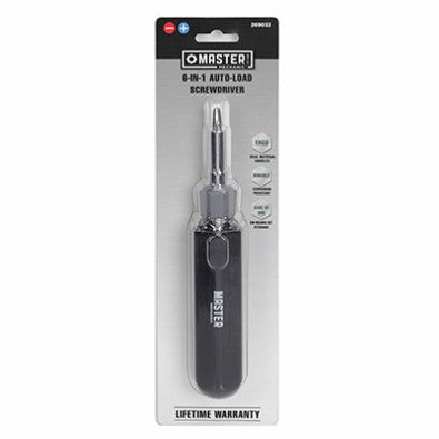 Auto Loading Screwdriver Master Mechanic 6-In-1 Auto-Load Screwdriver - Columbus, MT ...