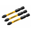 DeWalt DWAF2PH2IR3 Elite Series 2-1/4 in. Bits for PH2 (3 Pk)