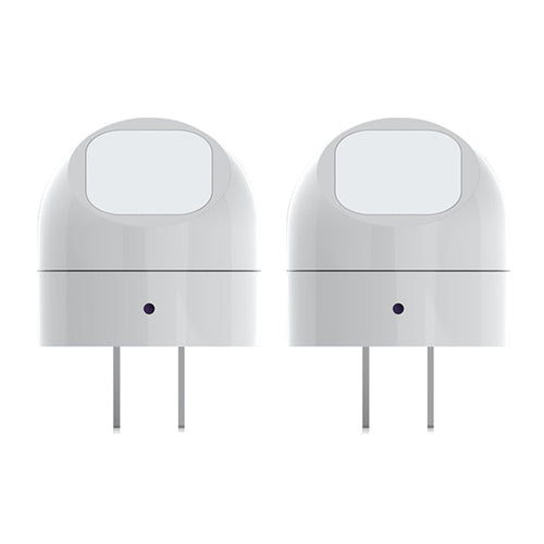 Globe Electric White Automatic Dusk to Dawn 360-Degree Directional LED Night Light