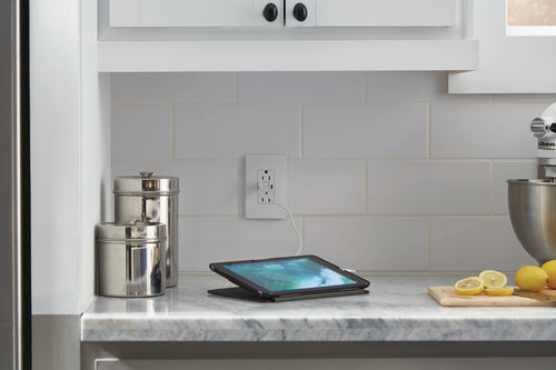 Legrand Pass & Seymour radiant® GFCI USB Outlet with SafeLock® Protection, Type A/C, 15A, Tamper-Resistant,