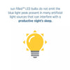 GE Sun Filled LED 60 Watt Replacement, Soft White, A21 General Purpose Bulbs (1 Pack)