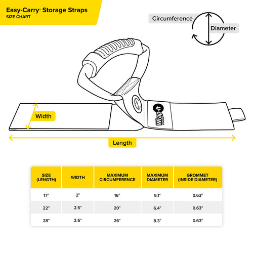 Wrap-It Storage Easy-Carry® Storage Strap - 22-in.