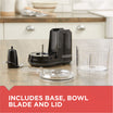 Black & Decker One-Touch 1.5 Cup Capacity Black Chopper