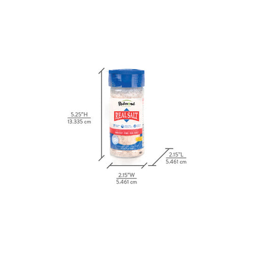 Redmond Real Salt Fine 10 oz Shaker