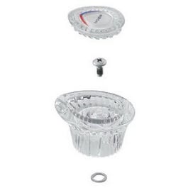 Chateau Clear Lavatory Handle Cap