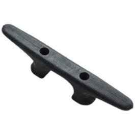 Dock Cleat, Black Nylon, 6-In.