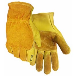 Fencing Work Gloves, Premium Cowhide Leather, Men's L
