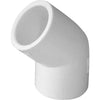 Charlotte Pipe 2 In. Schedule 40 Standard Weight PVC Elbow
